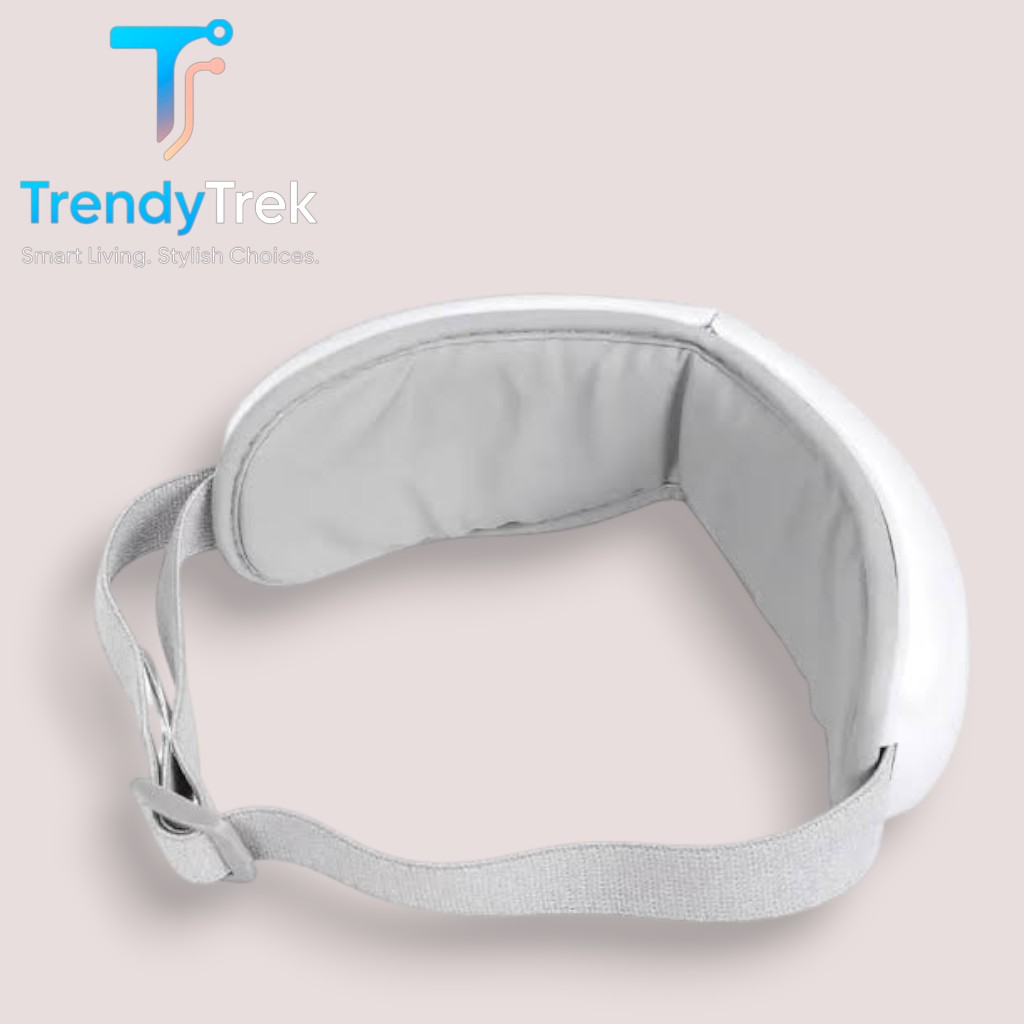 Hoco HP54 Airbag Eye Massager with Warm Compress & Bluetooth Music – White - Image 5