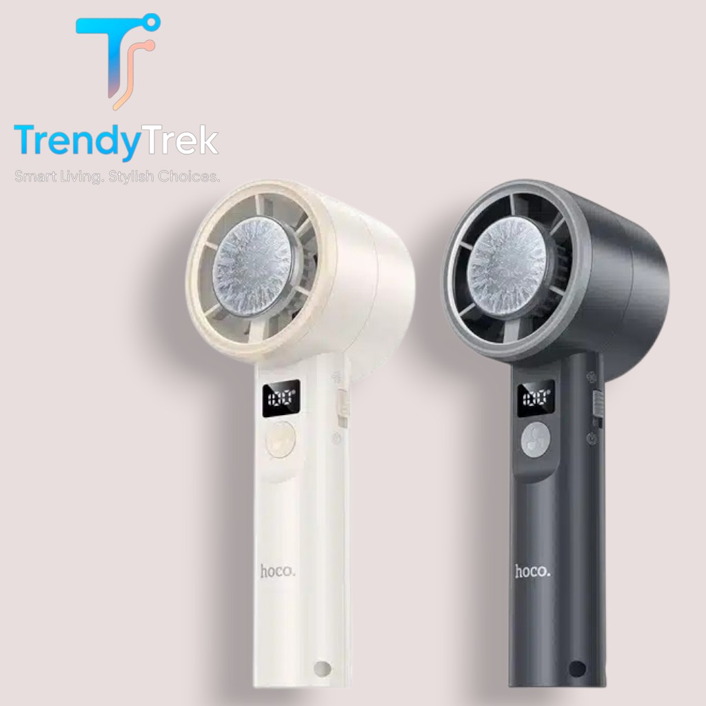 HOCO HX612 Ice Pack Dual-Cooling Handheld & Desktop Fan - Image 2