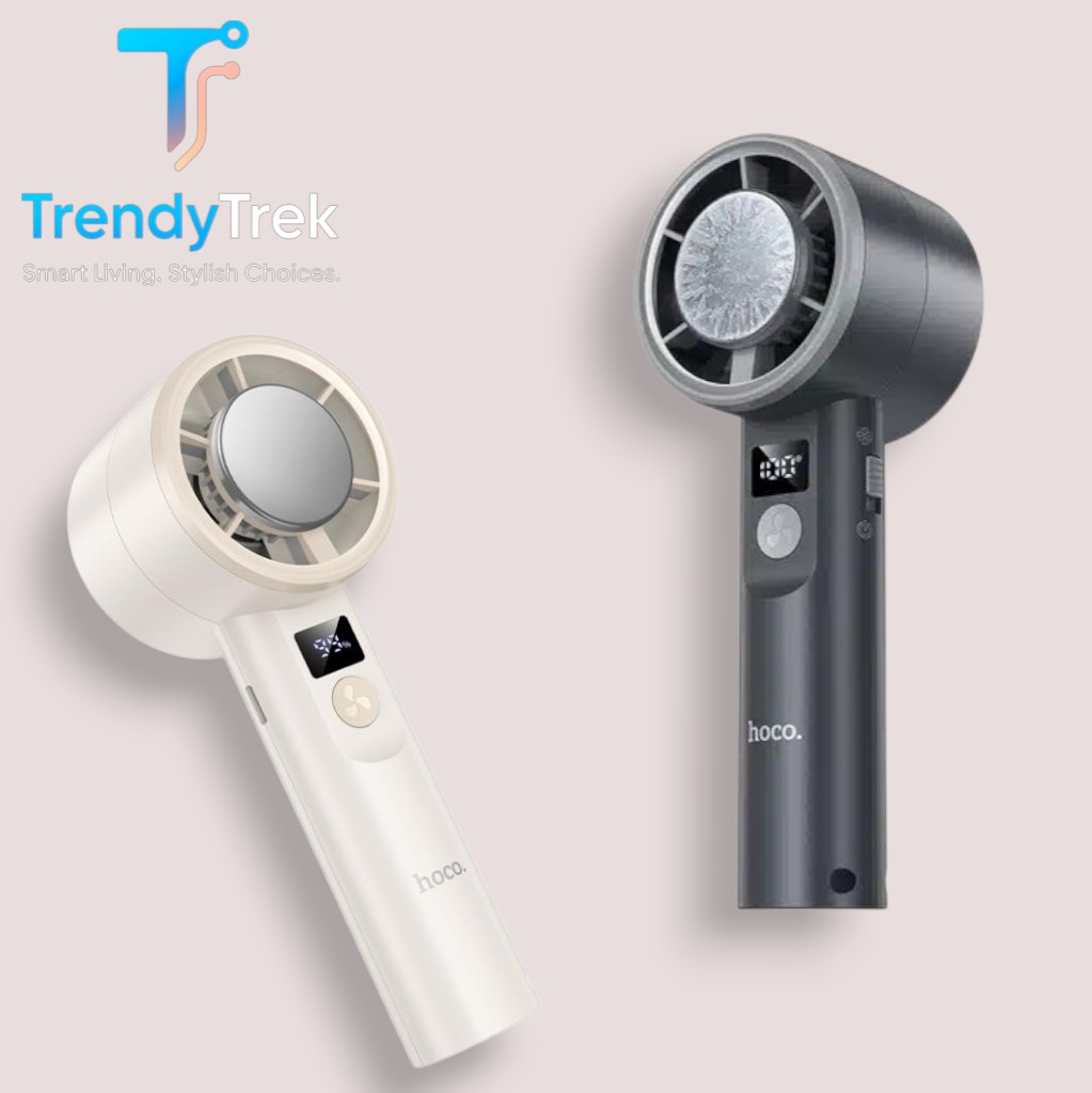 HOCO HX612 Ice Pack Dual-Cooling Handheld & Desktop Fan - Image 4