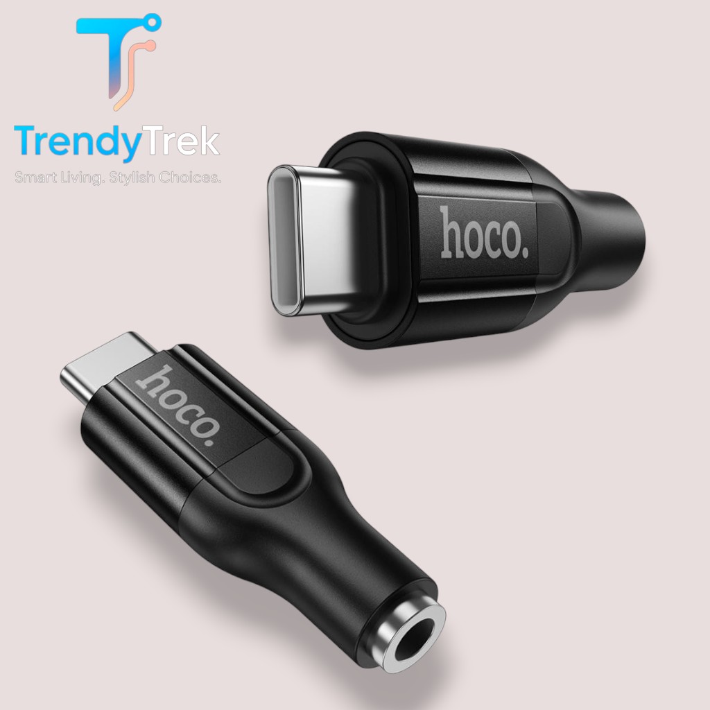 HOCO UPA35 Mia USB-C to 3.5mm Digital Audio Converter with DAC – Black - Image 4