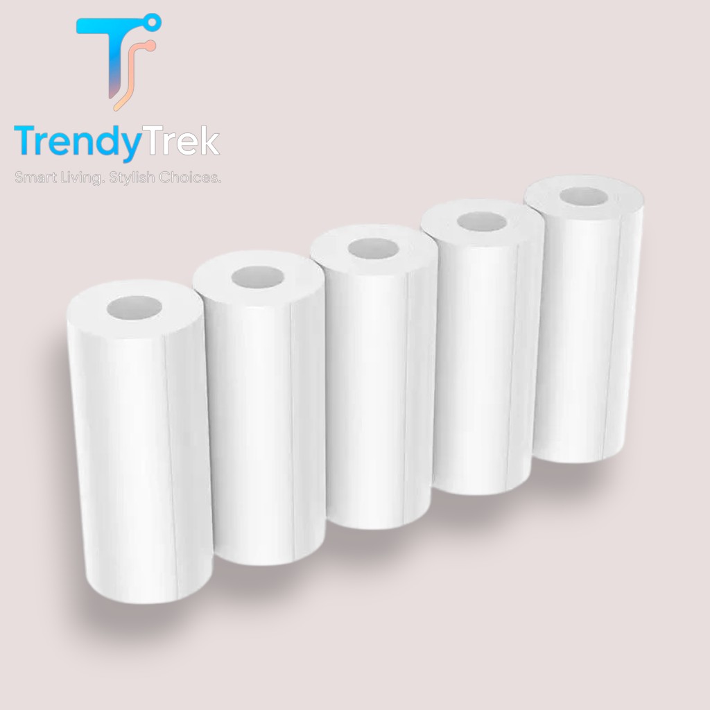 HOCO Thermal Printing Paper for Kids Instant Print Cameras – 5 Rolls - Image 2