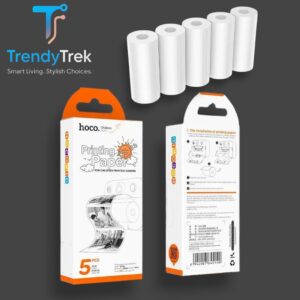 HOCO Thermal Printing Paper for Kids Instant Print Cameras – 5 Rolls