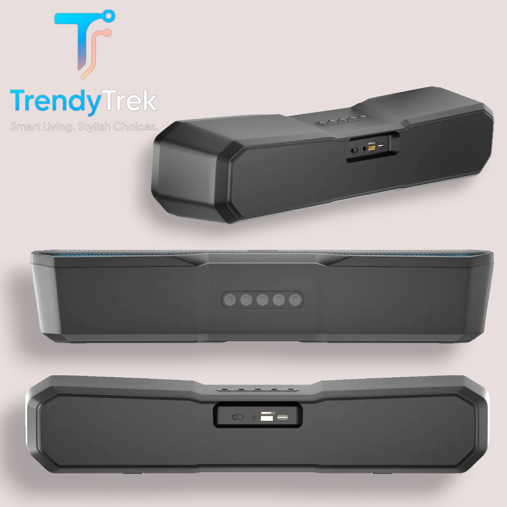 HEATZ ZS29 Disco Soundbar 16W Bluetooth Speaker with RGB Lighting & FM Radio - Image 3