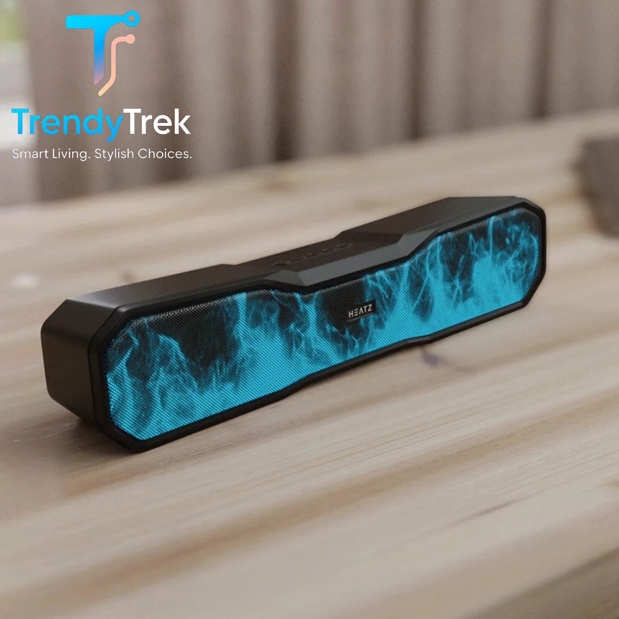 HEATZ ZS29 Disco Soundbar 16W Bluetooth Speaker with RGB Lighting & FM Radio - Image 5