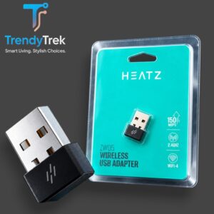 HEATZ ZW05 Mini Wireless USB Wi-Fi Adapter – 150Mbps, 2.4GHz, Wi-Fi 4
